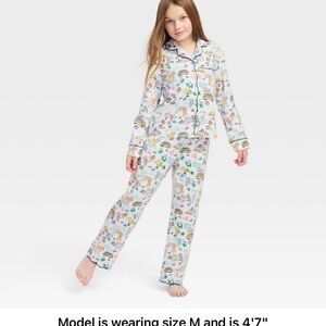 Roller Rabbit Target 4-5  / 6-7 Years, Girls’ long sleeves and pants pajama